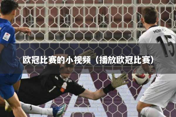 欧冠比赛的小视频(播放欧冠比赛)